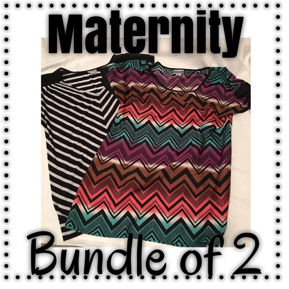 Maternity Tops - Bundle of 2 - Picture 1 of 4