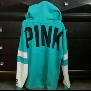 Vs pink varsity hoodie