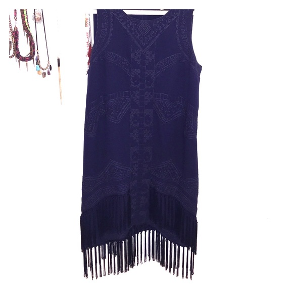 Staring at stars urban outfitters tassel dress