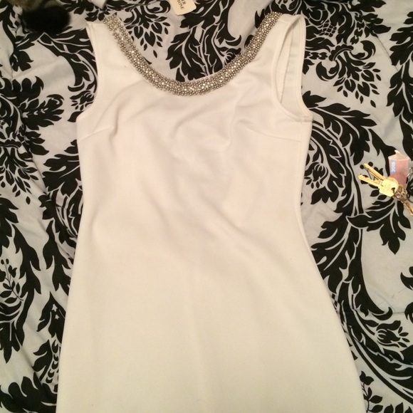 All white dress