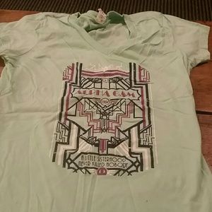 Alpha Gam tee.