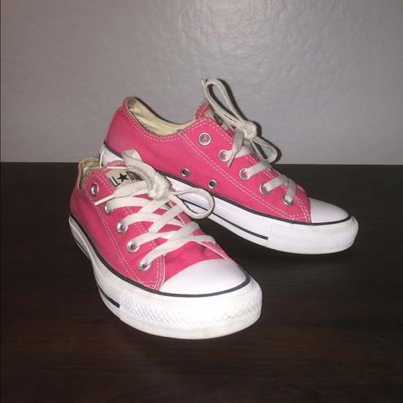 Bright Pink Converse