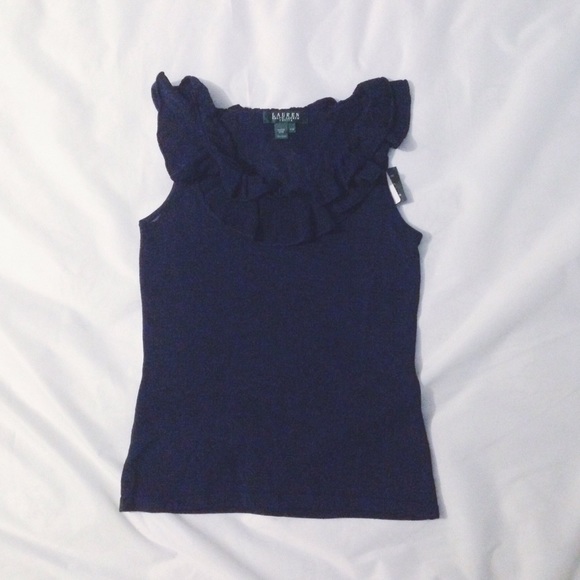 Lauren Ralph Lauren Ruffle Top