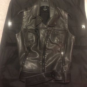 Bebe  Moto leather vest