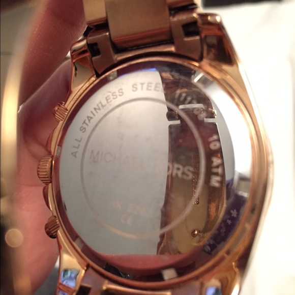 Pre loved Michael kors \'Blair\' chronograph watch