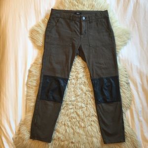 BDG Cargo Pants with Leather Knee