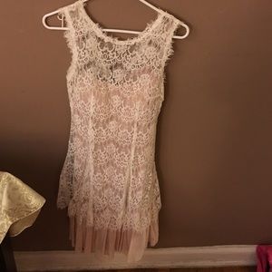 Nude dress