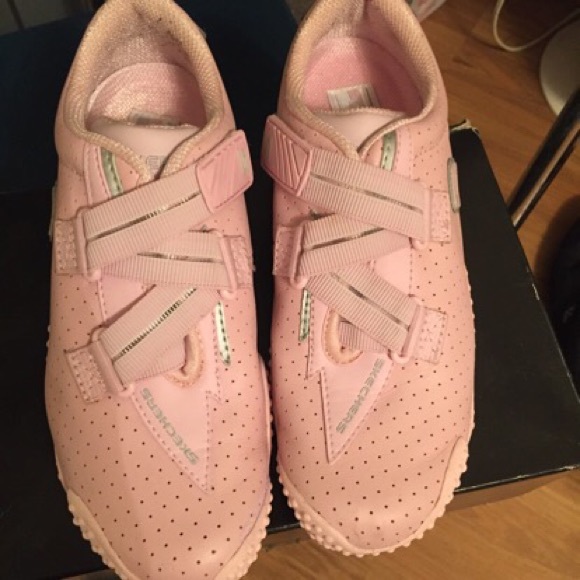 Pink Skechers