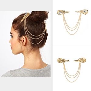 Host pick 🎉New ASOS  Stone Feather Hair Brooches