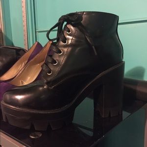 Platform Heels from Wet Seal
