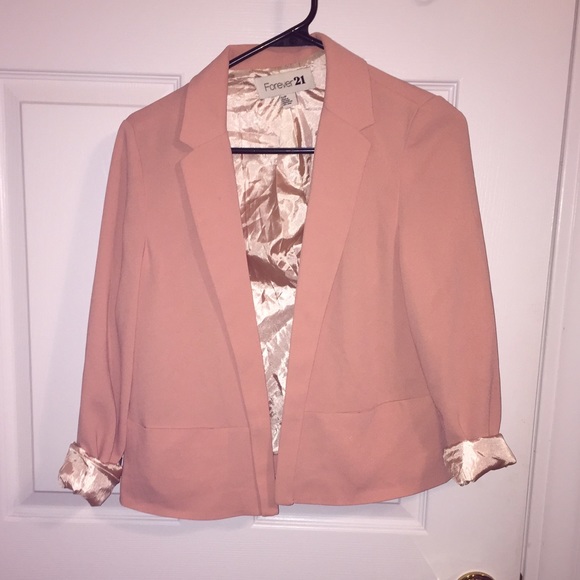 Pink blazer