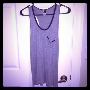 Grey tank