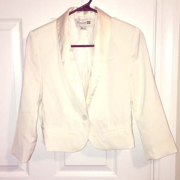 White blazer
