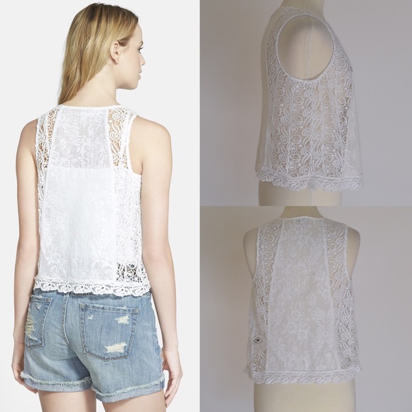 Hinge Lace Shell - Picture 3 of 4