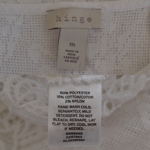 Hinge Lace Shell - Picture 4 of 4