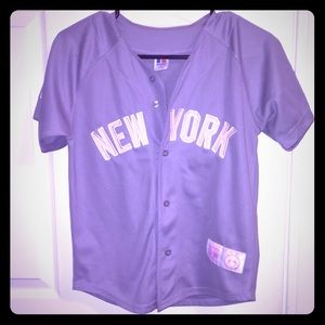 New York gray jersey