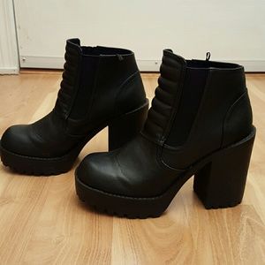 H&M moto platform boots