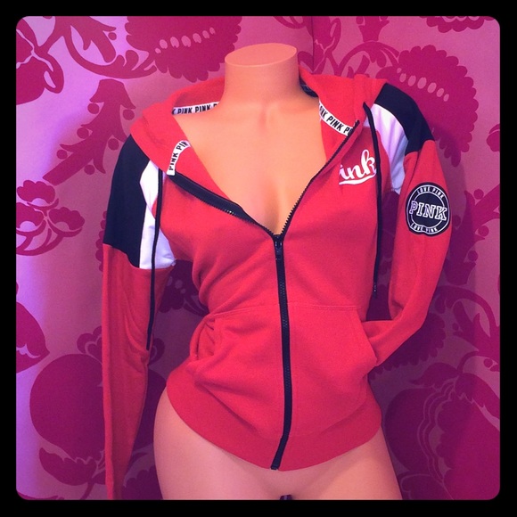 PINK Victoria's Secret Jackets & Blazers - NWT vs PINK hoodie