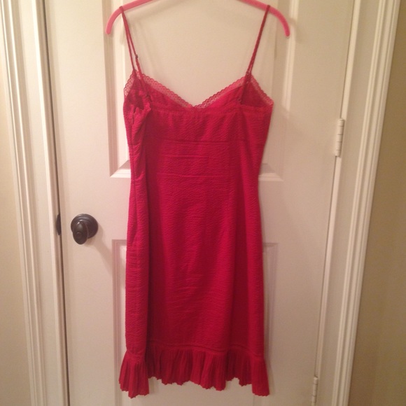 ππ4X HPππ BCBG sexy red cocktail dress NWOT - Picture 2 of 4