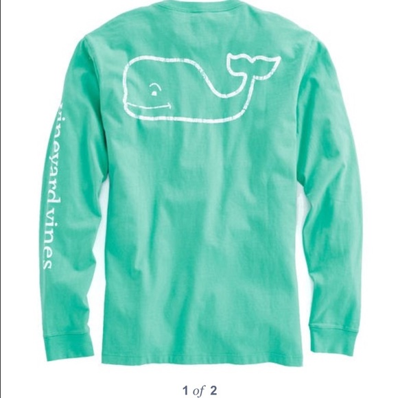 Brand new vineyard vines long sleeve shirt