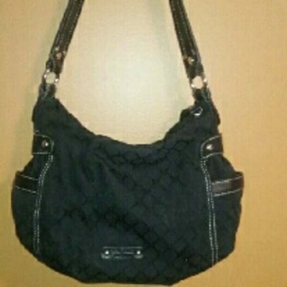 NINE WEST Black Central Time Med. Hobo Bag - Picture 2 of 4