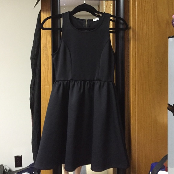Garage Mini Black Dress