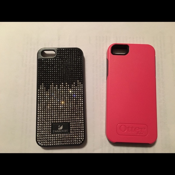 Otter box and swaroski case