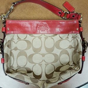 Red Coach Purse