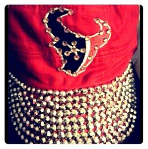 Texans blinged out hat