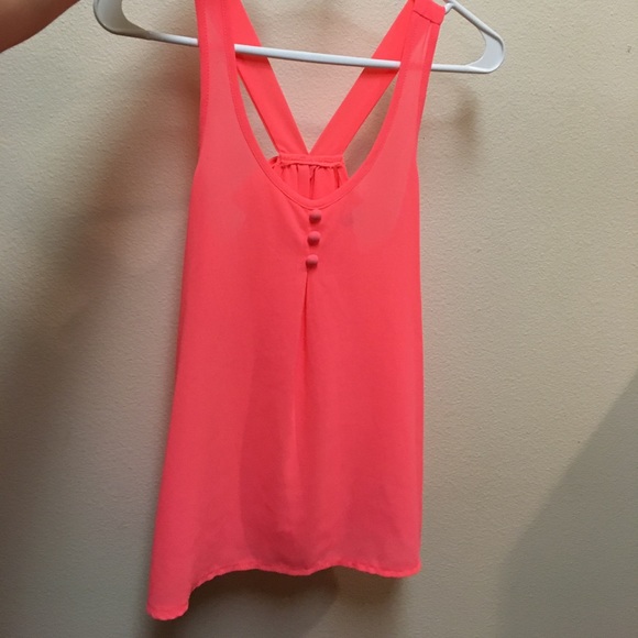 Charlotte Russe - Chiffon Tank - Picture 2 of 4