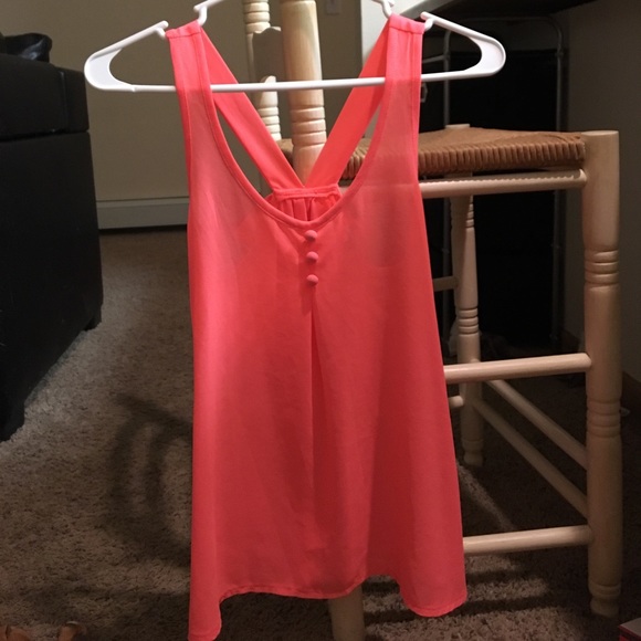 Charlotte Russe - Chiffon Tank - Picture 4 of 4