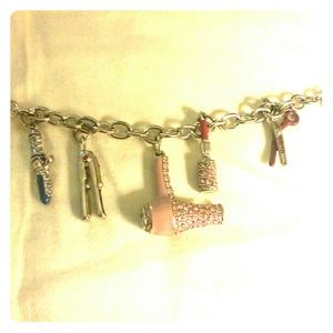 Hairstylist Rusk charm bracelet
