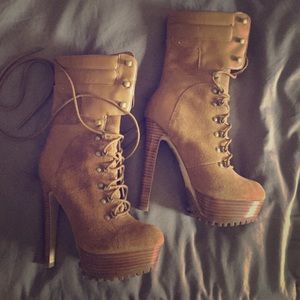 BEBE boots worn once