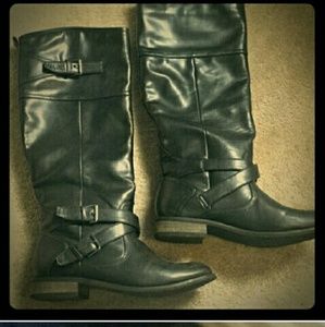 Just fab Black riding boots