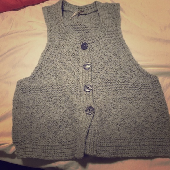 Free people knit vest