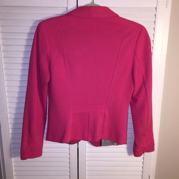 Fuchsia H&M tuxedo style blazer - Picture 2 of 2