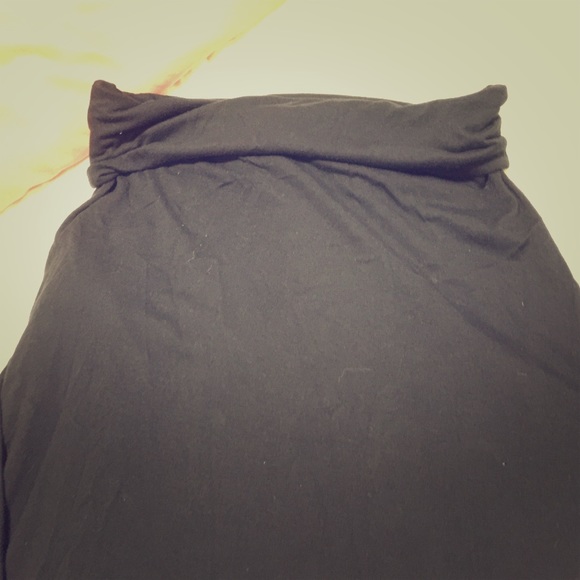 Black mossimo maxi skirt