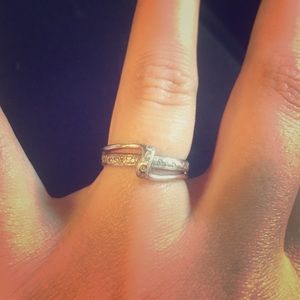 18k white gold diamond ring 💍