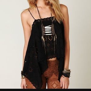 Free people spaghetti strap tank