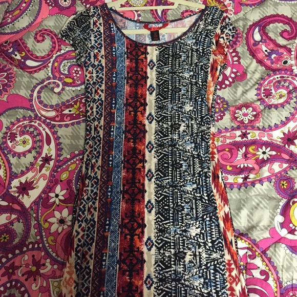 Bodycon Tribal mini dress size S
