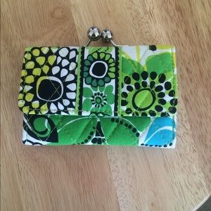 Vera Bradley trifold wallet