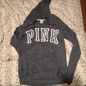 Vs pink beach pull over
