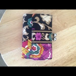 Vera Bradley trifold wallet.