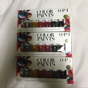 New set of opi mini nail polishes
