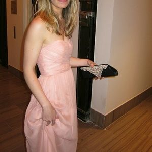 Silk chiffon jcrew bridesmaid dress