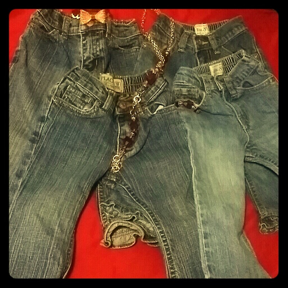 4pairs of toddler jeans