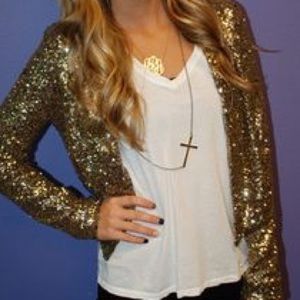 Sequin Blazer