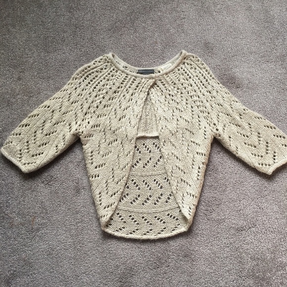 Bolero style sweater