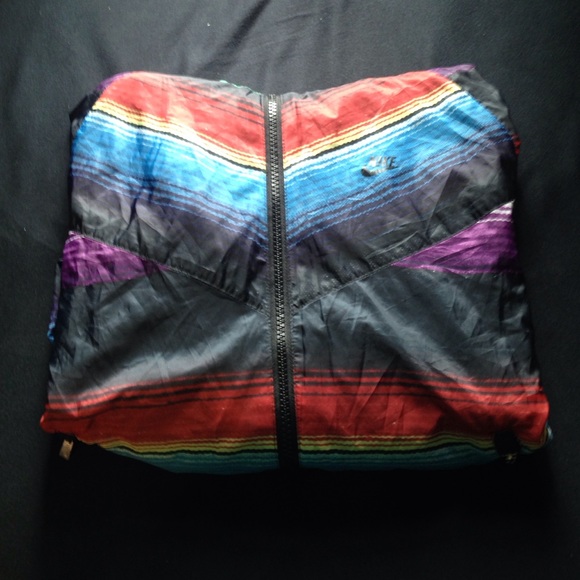 Multicolored Nike Windbreaker