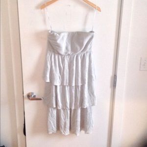 IISLI COLLECTION SILVER SHIMMER DRESS!